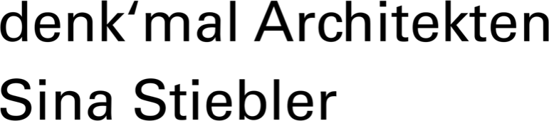 denk’mal Architekten Sina Stiebler Logo